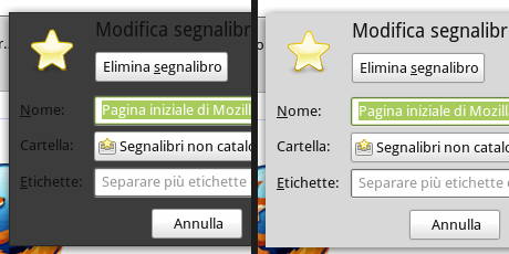 La creazione di un segnalibro